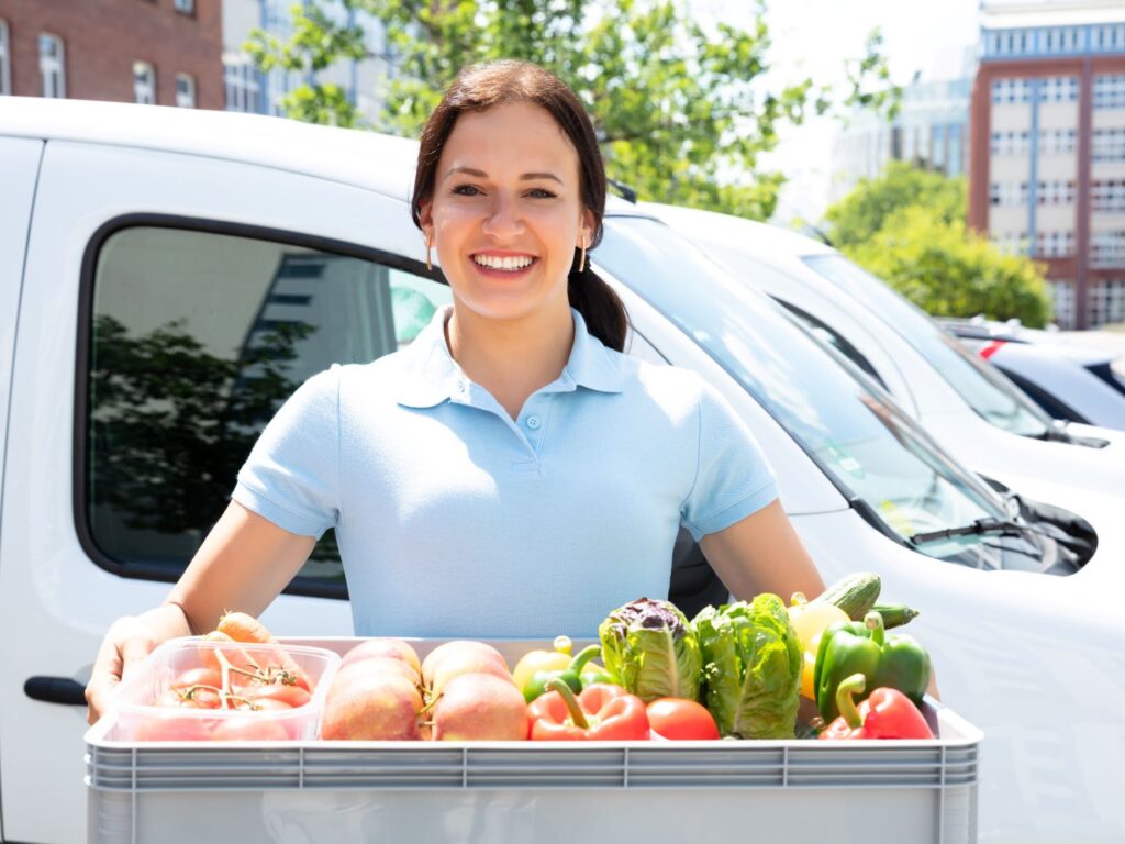 Vegetable and fruit delivery service
